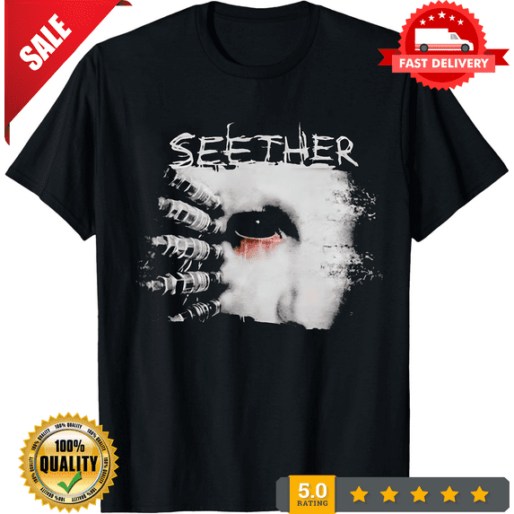 Classic Vintage SEETHER Band Cotton Black All Size Unisex Shirt S-4XL BA132, LIMITED EDITION-TH67418