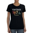 thumbnail image 1 of Classic Vintage Since 1974 Women T-Shirt, Female 3X-Large, 1 of 4