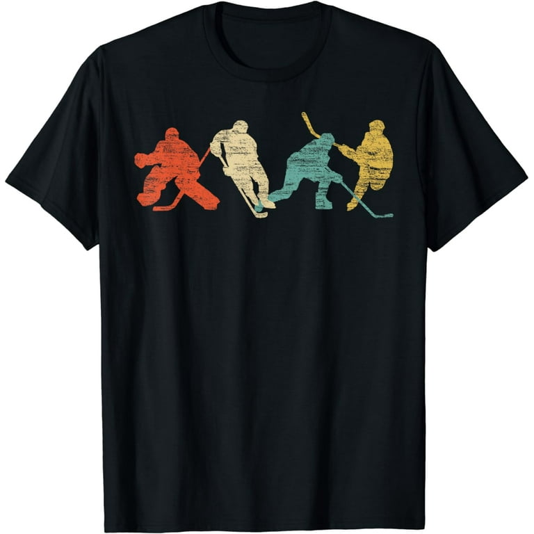 Classic Vintage Style Ice Hockey T-Shirt Classic Vintage Style Ice Hockey T-Shirt