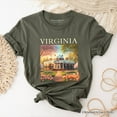 thumbnail image 1 of Classic Virginia State Jefferson&rsquo;s Monticello T-Shirt, Southern Charm Tee and American History Keepsake, 1 of 8