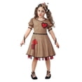 thumbnail image 1 of Classic Voodoo Doll Costume for Girls, 1 of 3