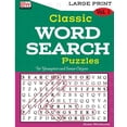 thumbnail image 1 of Classic WORD SEARCH Puzzles: For Youngsters and Senior Citizens Paperback 1979829659 9781979829656 Brain Workouts, 1 of 1
