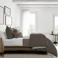 thumbnail image 1 of Classic Waffle Comforter & 2 Pillow Shams Set, Mocca - California King Size - 3 Piece, 1 of 1