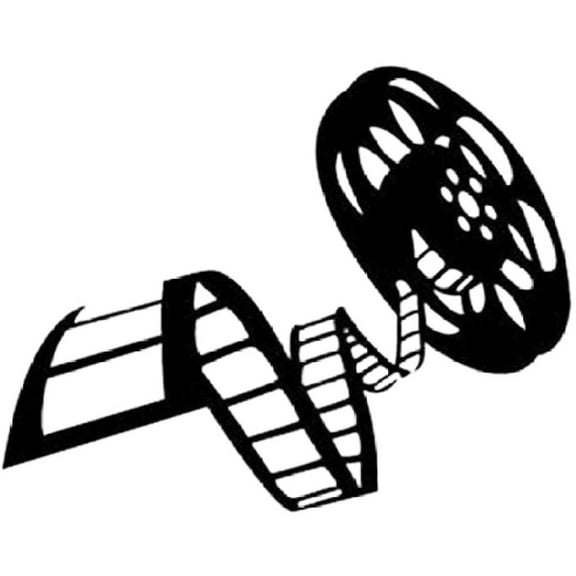 Classic Wall Sticker Reel of Movie Film Vinyl Cinema Film Decor for Living Room Mural Wall Decals Film Studio Decor 56X69Cm Art Wallpaper