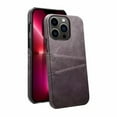 thumbnail image 1 of Classic Wallet Case for iPhone 16 Plus, 2 Credit Card Holder Pockets Premium Synthetic Leather Slim Fit Shockproof Protective Lightweight Phone Case Cover for iPhone 16 Plus, Gray, 1 of 2