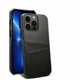 thumbnail image 1 of Classic Wallet Case for iPhone 16 Pro Max, 2 Credit Card Holder Pockets Premium Synthetic Leather Slim Fit Shockproof Protective Lightweight Phone Case Cover for iPhone 16 Pro Max, Black, 1 of 2