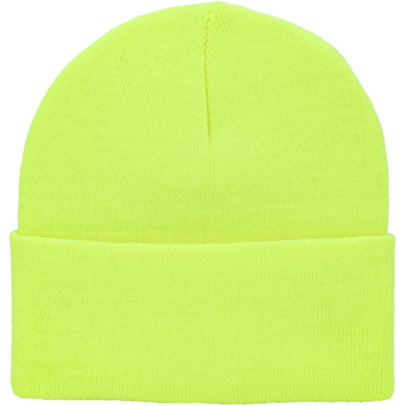 Classic Warm Winter Beanie Hats Acrylic Knit Cuff Daily Cap