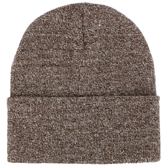 Classic Warm Winter Beanie Hats Acrylic Knit Cuff Daily Cap