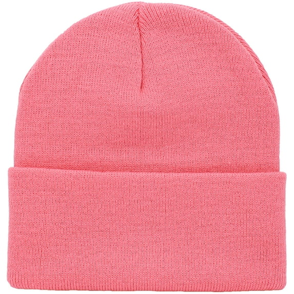 Classic Warm Winter Beanie Hats Acrylic Knit Cuff Daily Cap