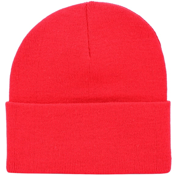 Classic Warm Winter Beanie Hats Acrylic Knit Cuff Daily Cap