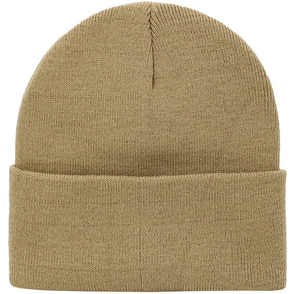 Classic Warm Winter Beanie Hats Acrylic Knit Cuff Daily Cap