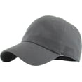 thumbnail image 1 of Classic Unisex Cotton Adjustable Low Crown Baseball Cap – Plain Dad Hat, 1 of 8