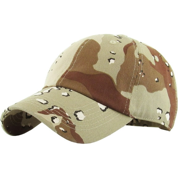 Classic Washed Solid Cotton Dad Hat Adjustable Baseball Cap Polo Style