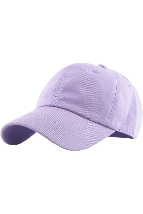 Classic Unisex Cotton Adjustable Low Crown Baseball Cap – Plain Dad Hat