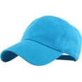 thumbnail image 1 of Classic Washed Solid Cotton Dad Hat Adjustable Baseball Cap Polo Style, 1 of 7