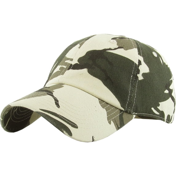 Classic Unisex Cotton Adjustable Low Crown Baseball Cap – Plain Dad Hat