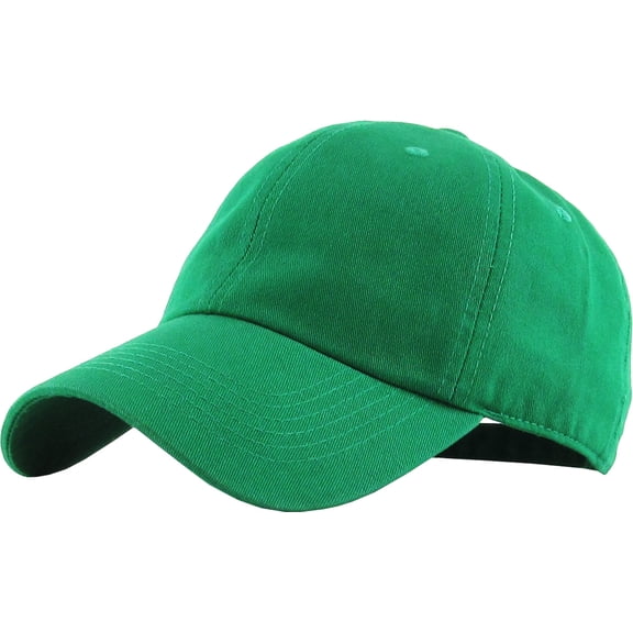 Classic Washed Solid Cotton Dad Hat Adjustable Baseball Cap Polo Style