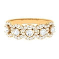 thumbnail image 1 of Rosec Jewels Classic Wedding Band Ring with Zircon for Women (1.25 CT, AAAA Quality), 10K Yellow Gold, US 6.50, 1 of 9