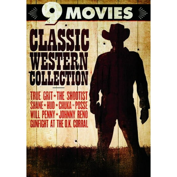 Classic Western Collection: 9 Movies (DVD), Paramount, Western