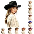 thumbnail image 1 of Classic Western Cowboy Hat for And Or Hat for Parties Outdoor Events And Everyday Wear Without Brim Or Strap Hard Hat Cowboy Style, 1 of 4