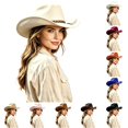 thumbnail image 1 of Classic Western Cowboy Hat for And Or Hat for Parties Outdoor Events And Everyday Wear Without Brim Or Strap Hard Hat Cowboy Style, 1 of 4