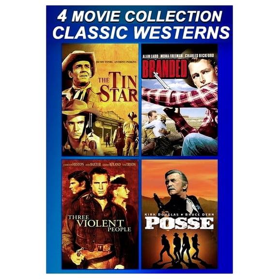 Classic Westerns 4-Movie Collection (DVD), Paramount, Western