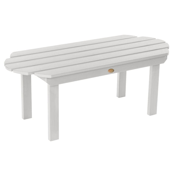 Classic Westport Conversation/Coffee Table - 45" L x 18" W x 17" H, Outdoor, Eco-friendly, Synthetic Wood