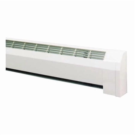Classic White Convection Hydronic Baseboard Space Heater for All