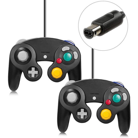 Classic Wired GameCube Controller for Nintendo GameCube (NGC) Console - Retro Gaming Gamepad