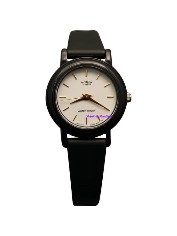 Classic Women's Analog Water Resistant Resin Band Wrist Watch
