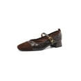 thumbnail image 1 of Classic Women's Chunky Heel Mary Janes, Square Toe, Casual Dress Shoes, 1 of 18