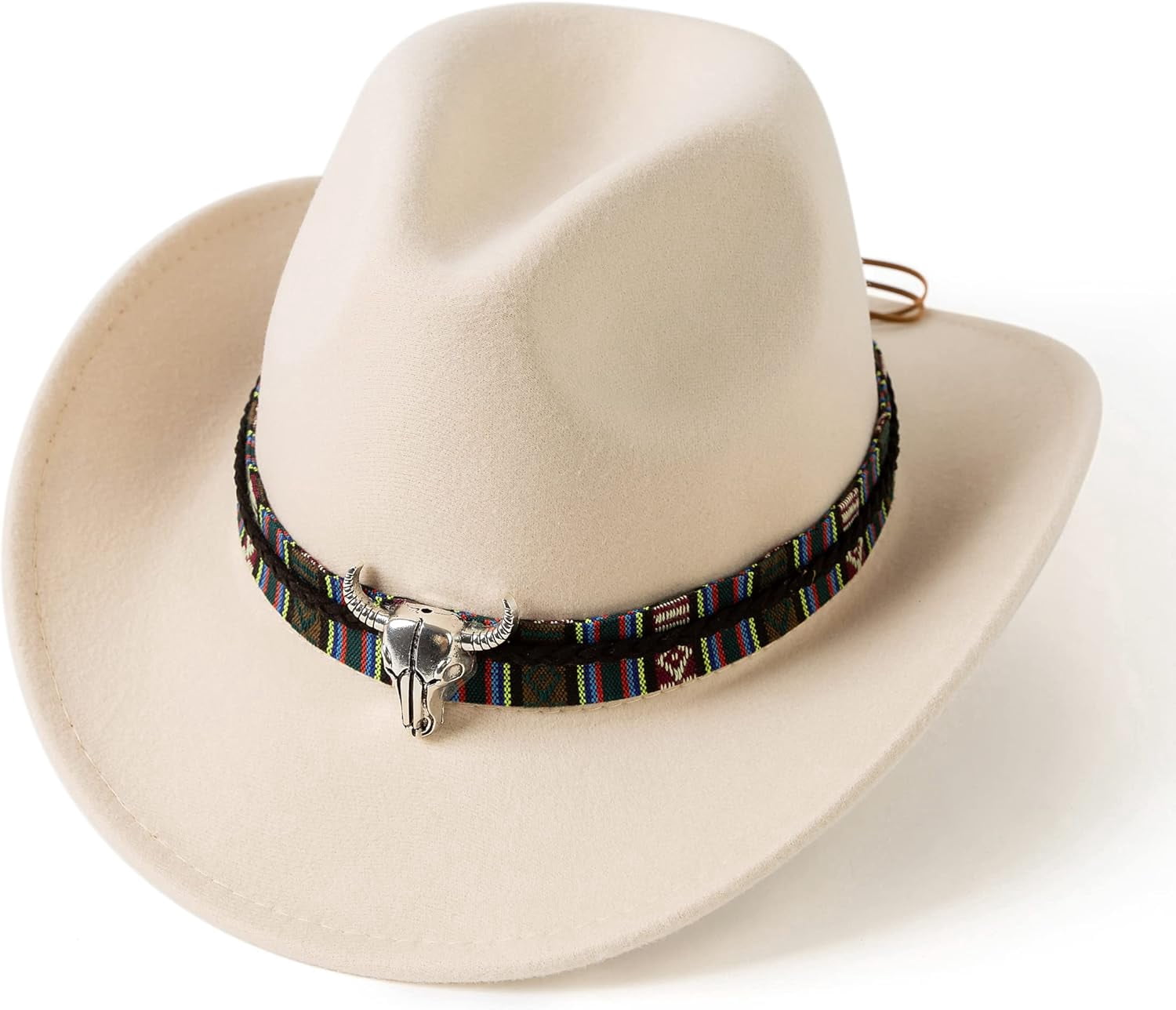 Classic Womens Mens Western Cowboy Cowgirl Hats with Wide  display picture 2