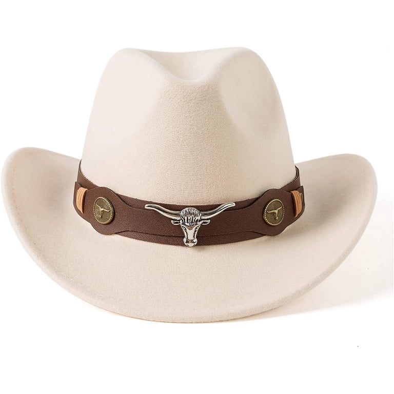Classic Womens Western Cowboy Cowgirl Hats with Wide Belt  display picture 1