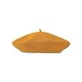 thumbnail image 1 of Classic Wool Beret One Size Adult - , Gold, 1 of 1