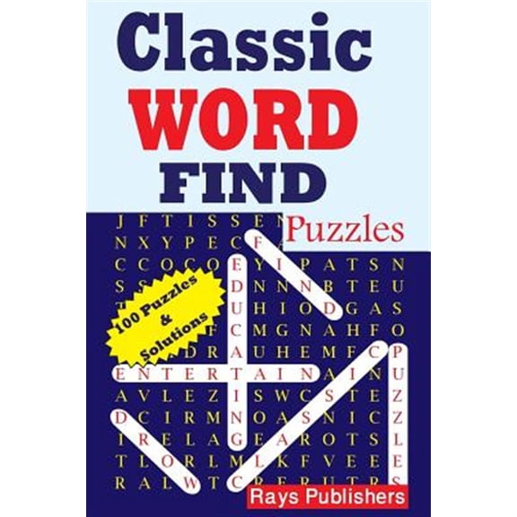 Pre-Owned Classic Word Find Puzzles