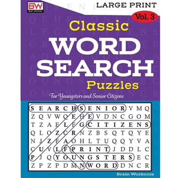 Pre-Owned Classic Word Search Puzzles : Perfectly Created to Provide Hours of Entertainment