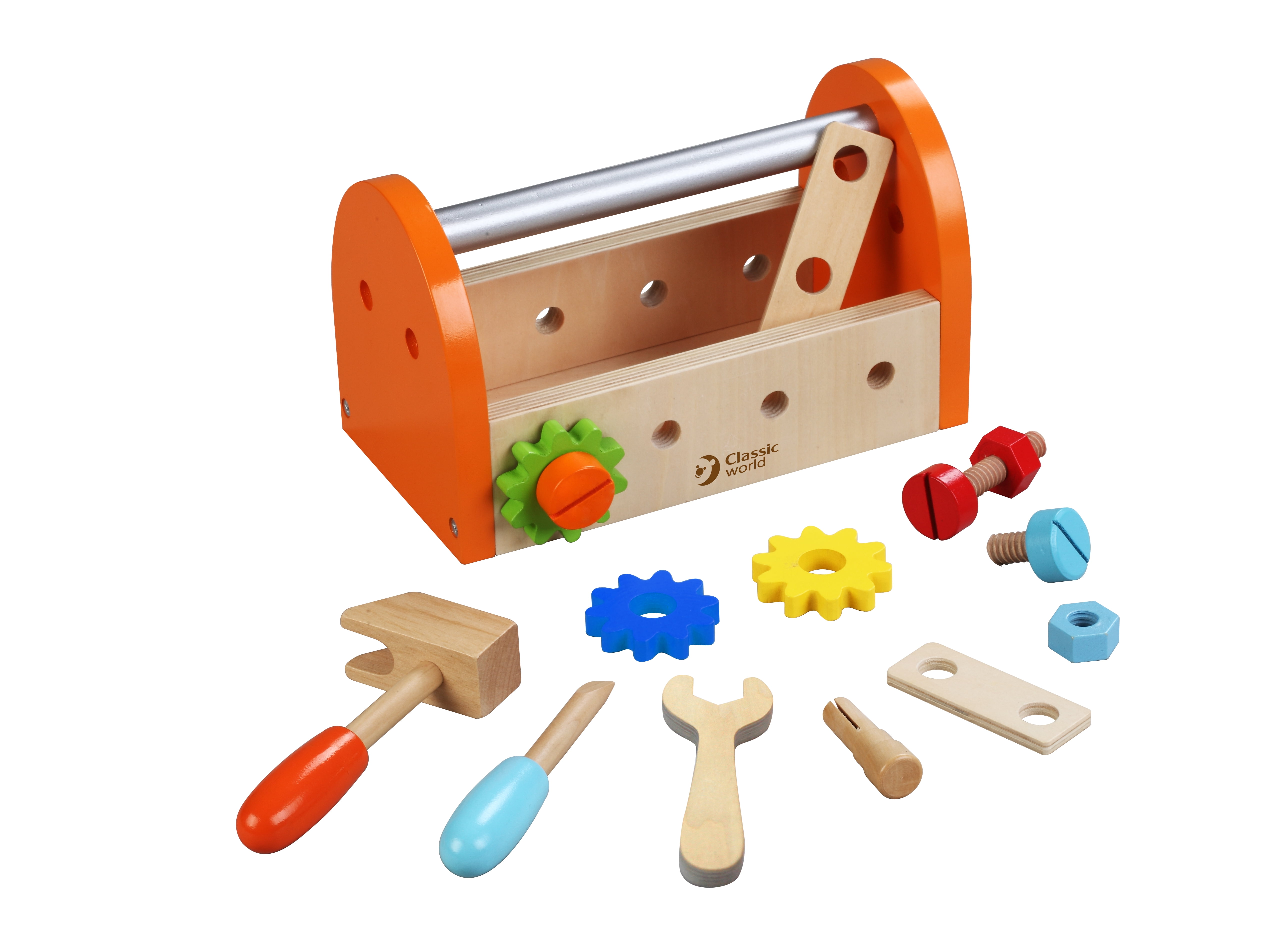 Classic World Small Wooden Carpenter Set - Walmart.com