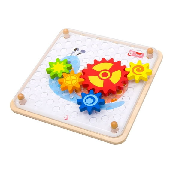 Classic World Wooden Gears Puzzle