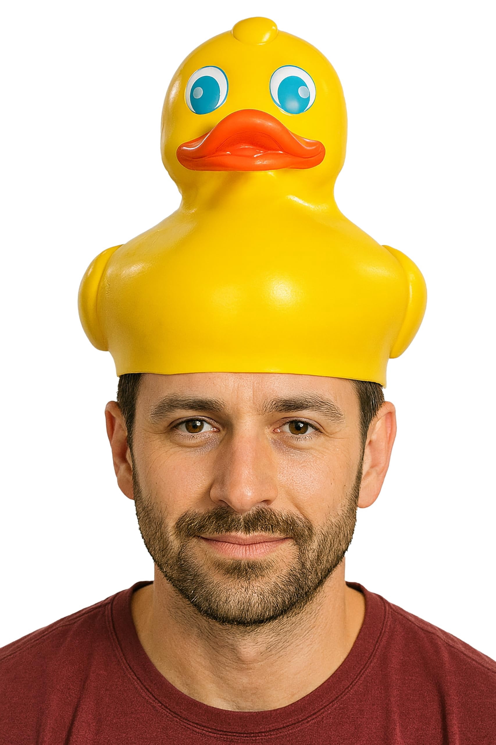 Classic Yellow Rubber Duck Costume Hat Halloween Accessory  display picture 1