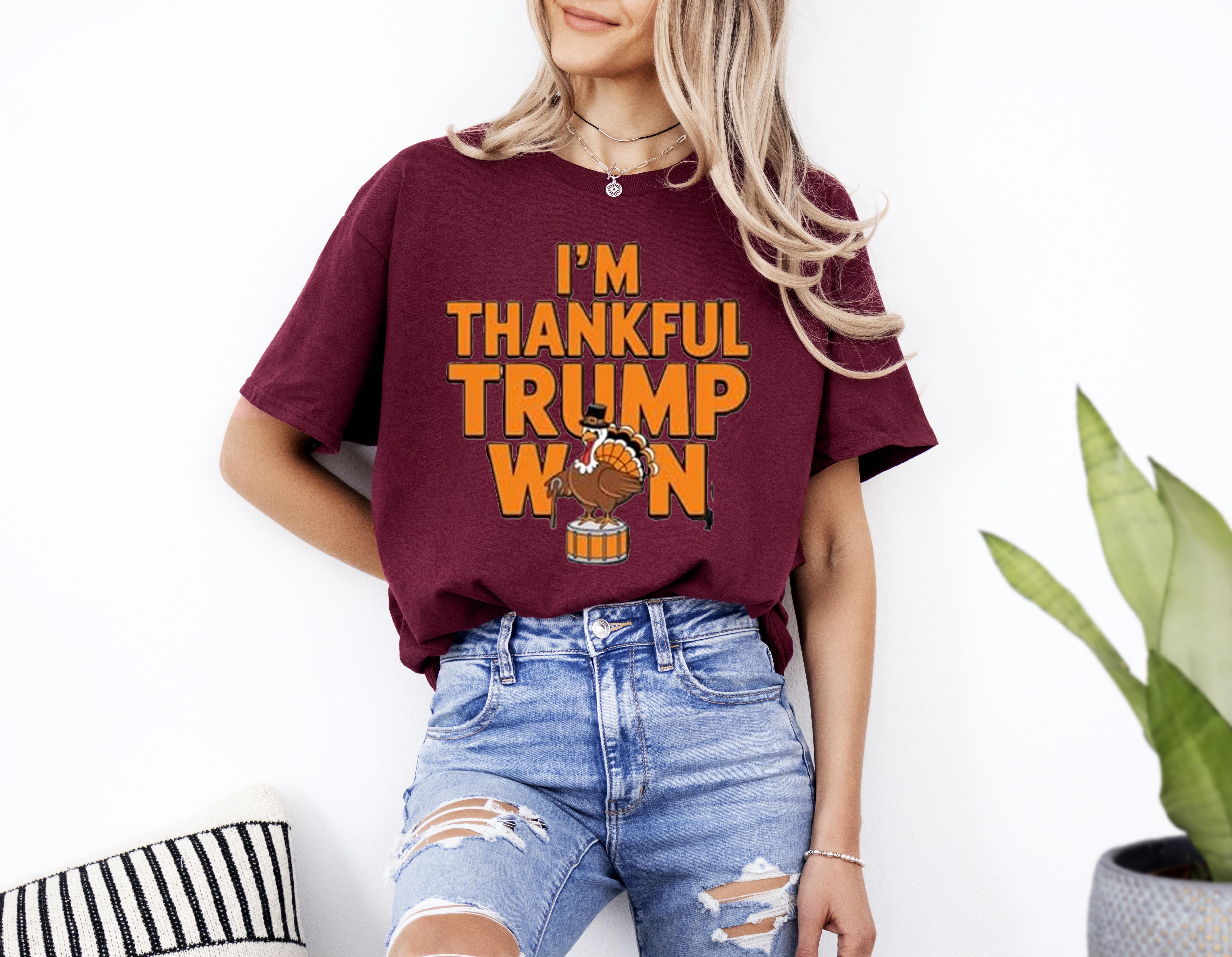Classic design but very new. Trump Won 2024 Election Inauguration TShirt Up To 4XL