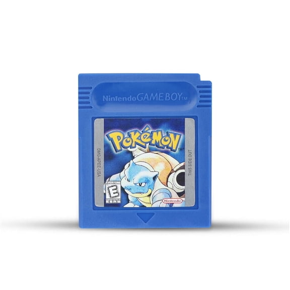 Classic handheld game GBC series blue version video game