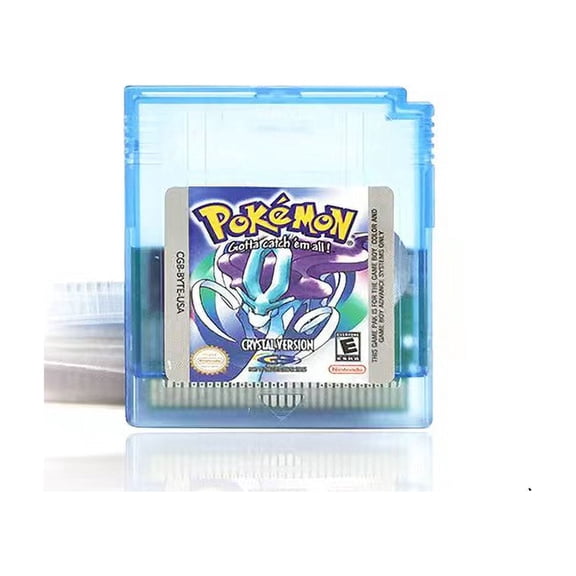 Classic handheld game GBC series crystal version video game