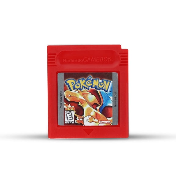 Classic handheld game GBC series red version video game