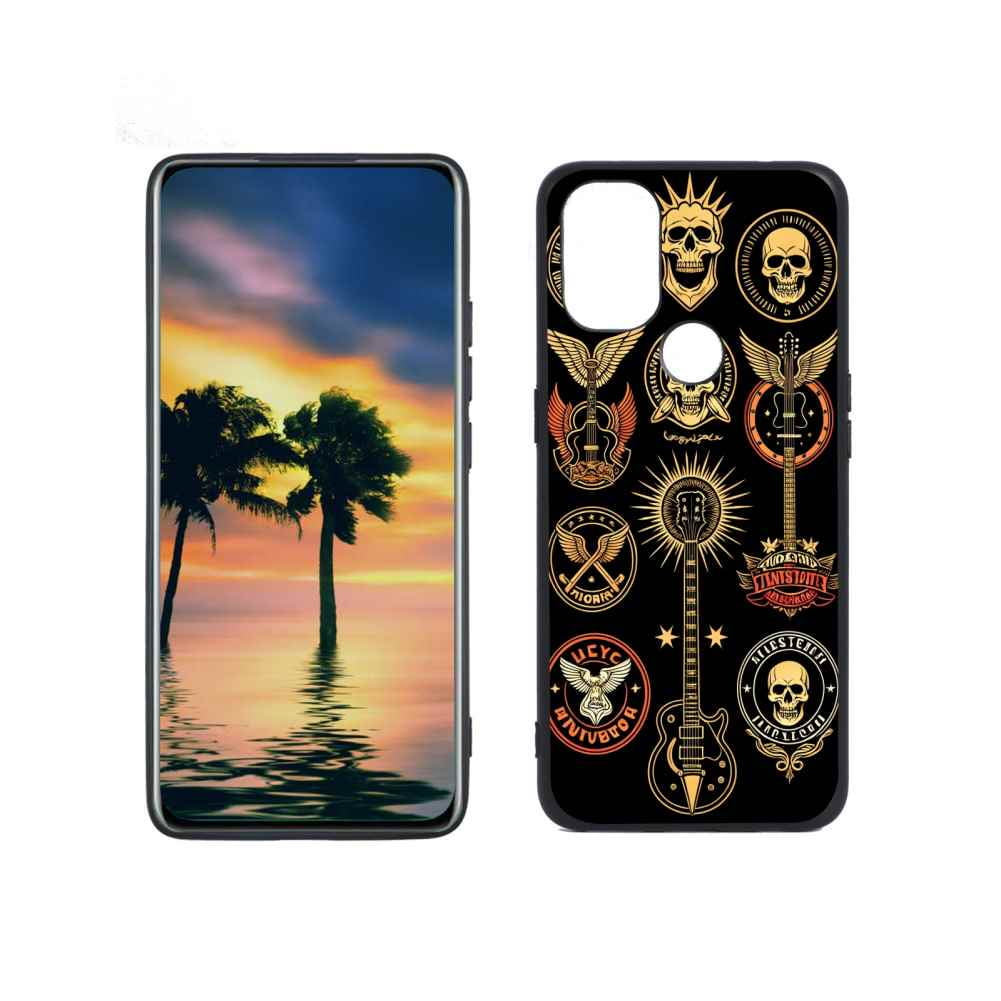 Classic-rock-band-emblems-4 Phone Case, Designed for OnePlus Nord N10 ...