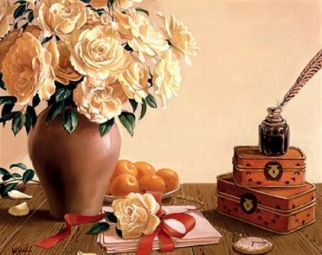 Classic stillife Canvas Art - Wouter Roelofs (22 x 28)