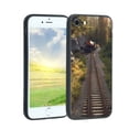 thumbnail image 1 of Classic-train-track-adventures-1 Phone Case, Designed for iPhone SE 2022 Case Soft Silicon for women girls boys wife gift,Shockproof Phone Cover, 1 of 1
