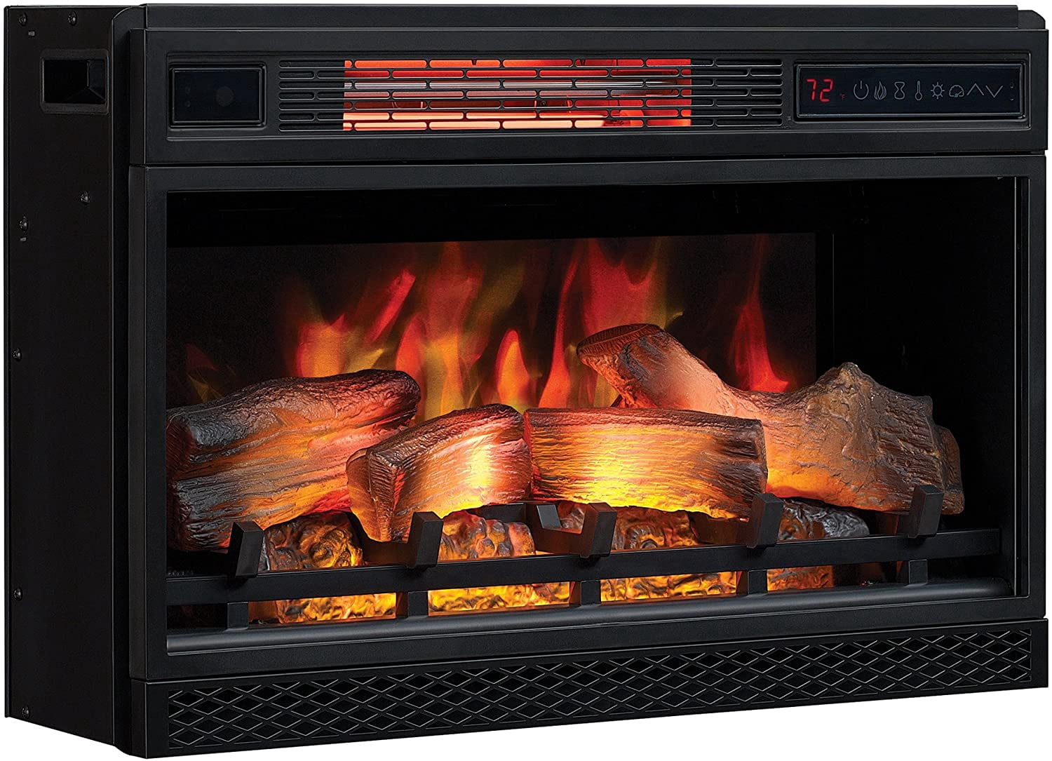 ClassicFlame 26-In 3D SpectraFire Plus Infrared Electric Fireplace Insert -  26II042FGL - Walmart.com