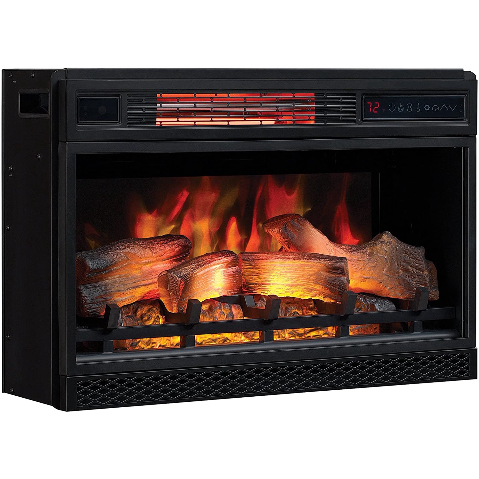 ClassicFlame 26-In 3D SpectraFire Plus Infrared Electric Fireplace Insert -  26II042FGL - Walmart.com