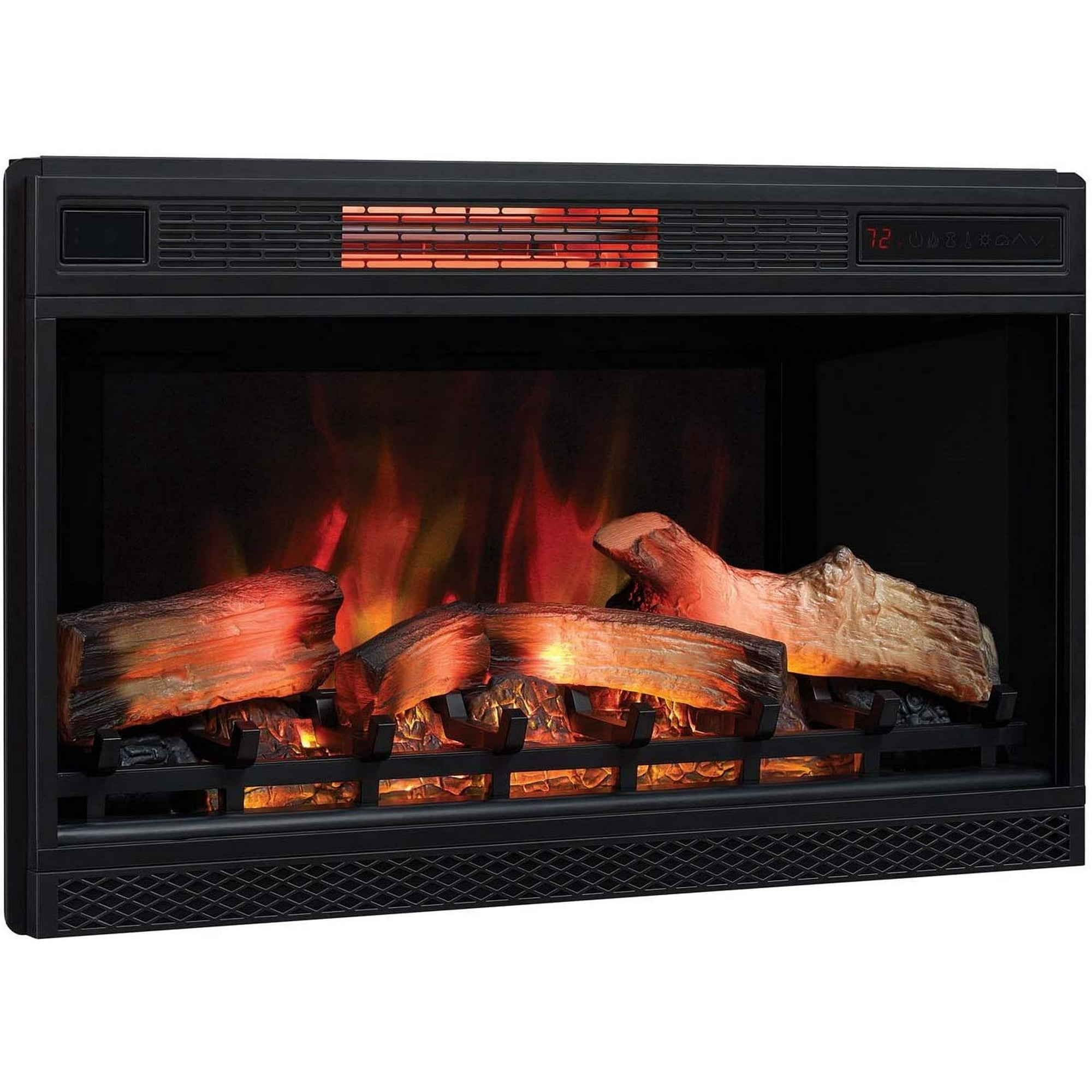 ClassicFlame 32-In 3D Spectrafire Plus Infrared Electric Fireplace Insert -  32II042FGL - Walmart.com