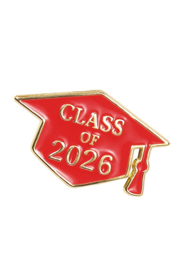 Classical 2026 Academic Achievement Brooch Pin High End Alloy Commencement Pin For Graduates And Scholars